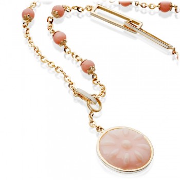 STENMARK Pink Opal necklace