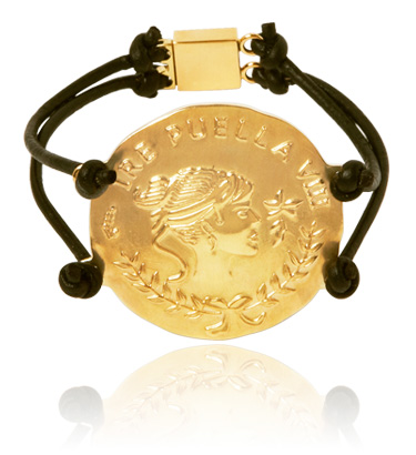 Stenmark • Latin Motto Coin Cuff