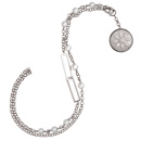 White Opal Basket-Weave Necklace by Stenmark